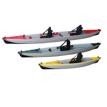 2021 Factory Wholesale inflatable  Kayak Boat Drop Stitch Folding Kayak Cheap Inflatable Kayak 2 Person